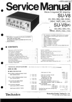 Technics - SUV-8 - Service manual 